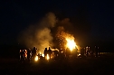 Osterfeuer in Osterode (Foto: Sandra Witzel)