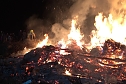 Osterfeuer in Ilfeld (Foto: vgf)