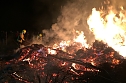 Osterfeuer in Ilfeld (Foto: vgf)