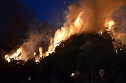 Osterfeuer in Buchholz (Foto: H. Michel)
