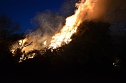 Osterfeuer in Buchholz (Foto: H. Michel)