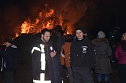 Osterfeuer in Buchholz (Foto: H. Michel)