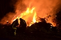 Osterfeuer in Buchholz (Foto: H. Michel)