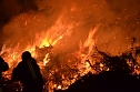 Osterfeuer in Buchholz (Foto: H. Michel)