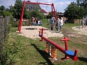Spielplatz wurde er&ouml;ffnet (Foto: F&ouml;rderverein)