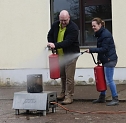 Brandschutz&uuml;bung im BBZ Nordhausen (Foto: Franziska He&szlig;ler)