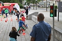 "Sicherheit braucht K&ouml;pfchen" auf dem Theaterplatz Nordhausen (Foto: Angelo Glashagel)