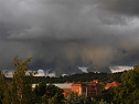 Gewitter &uuml;ber Nordhausen (Foto: Bernd Thielbeer: Blick Richtung Schachtbau)