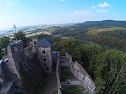 Burgruine Hohnstein von "oben" (Foto: Peter Blei)