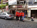 Arbeitseinsatz der Kreissparkasse Nordhausen im Altendorf 48 (Foto: Kreissparkasse Nordhausen) Arbeitseinsatz der Kreissparkasse Nordhausen im Altendorf 48 (Foto: Kreissparkasse Nordhausen)