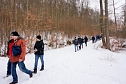 Taucher auf Winterwanderung (Foto: privat)