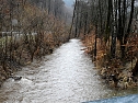 Die Bere f&uuml;hrt Hochwasser (Foto: Peter Blei)