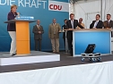 Besuch von Angela Merkel in Nordhausen (Foto: nnz, T. Soszynski, K. Knittel)