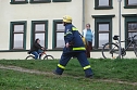 THW und Feuerwehren &uuml;bten an der Zorge (Foto: nnz)