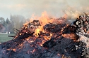 Osterfeuer in Bielen (Foto: Peter Blei)