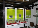 Ausstellungsvitrinen (Foto: W. Schumann)
