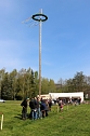 Maibaumsetzen in W&uuml;lfngerode (Foto: Berti Voigt)