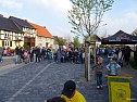 Maibaumsetzen in G&ouml;rsbach (Foto: Kathrin Harthaus)