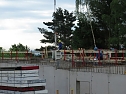 Montagearbeiten auf der Baustelle (Foto: HABAU Heringen)