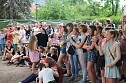 Bye, bye Oberstufe - den Beginn der Sanierung am Humboldt-Gymnasium wurde heute ausgiebig gefeiert (Foto: Angelo Glashagel)