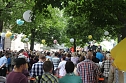 Kreiskirchentag vor der Nordh&auml;user Blasiikirche (Foto: Angelo Glashagel)