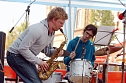 Jazz Attack in der Bahnhofstra&szlig;e (Foto: Wiethoff)