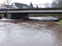 Die Zorge an der Gerhart-Hauptmann-Br&uuml;cke in Nordhausen (Foto: nnz)