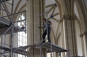 Sanierungsarbeiten im Dom zum Heiligen Kreuz (Foto: Angelo Glashagel) Sanierungsarbeiten im Dom zum Heiligen Kreuz (Foto: Angelo Glashagel)