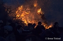Osterfeuer in Krimderode (Foto: S. Tetzel)