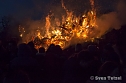 Osterfeuer in Krimderode (Foto: S. Tetzel)