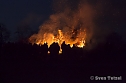 Osterfeuer in Krimderode (Foto: S. Tetzel)