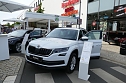 Spiel, Spa&szlig; & Spannung bei der Skoda-Roadshow (Foto: AHP/Fischer)
