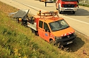 Ein Toter bei Unfall auf der A 38 (Foto: S. Dietzel)