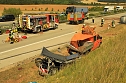 Ein Toter bei Unfall auf der A 38 (Foto: S. Dietzel)