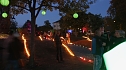 15. Lichterfest auf dem Petersberg (Foto: Angelo Glashagel)