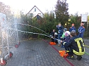 Regenbogen-Kinder zu Besuch bei der Feuerwehr (Foto: Ch. Burkert)