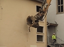 Der Abriss hat begonnen (Foto: nnz) Der Abriss hat begonnen (Foto: nnz)
