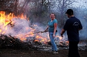 Osterfeuer in Leimbach (Foto: C. Wilhelm)