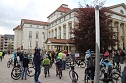 Fahrraddemo rollte durch Nordhausen (Foto: Angelo Glashagel)