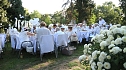 Diner en blanc im Park Hohenrode (Foto: Angelo Glashagel)