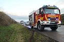 Unfall auf der A 38 (Foto: S. Dietzel)