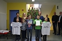 F&uuml;r ihren Forschergeist wurden die Sch&uuml;lerinnen und Sch&uuml;ler der Grundschule Werther heute ausgezeichnet (Foto: Angelo Glashagel)