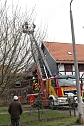Dachstuhlbrand in W&uuml;lfingerode (Foto: S. Dietzel)