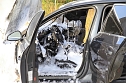 Autobrand auf Autobahn (Foto: S.Dietzel)