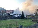 Geb&auml;udebrand in Woffleben (Foto: S. Dietzel)