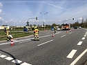 Unfall auf der B4 bei Sundhausen (Foto: S. Dietzel)