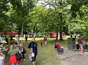 Sportliche Begegnungen beim Stadtparkfest (Foto: KSB Nordhausen)
