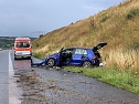 Unfall auf der A38 (Foto: Freiwillige Feuerwehr Landgemeinde Stadt Heringen/ Helme , SD) Unfall auf der A38 (Foto: Freiwillige Feuerwehr Landgemeinde Stadt Heringen/ Helme , SD)