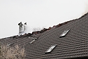 Dachstuhlbrand in Heringen  (Foto: S.Dietzel)