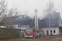 Dachstuhlbrand in Heringen  (Foto: S.Dietzel)